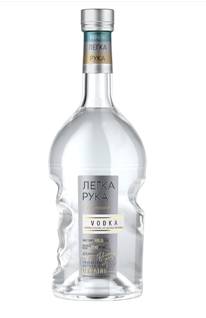 Горілка Легка Рука Святкова 40% 0.7 л